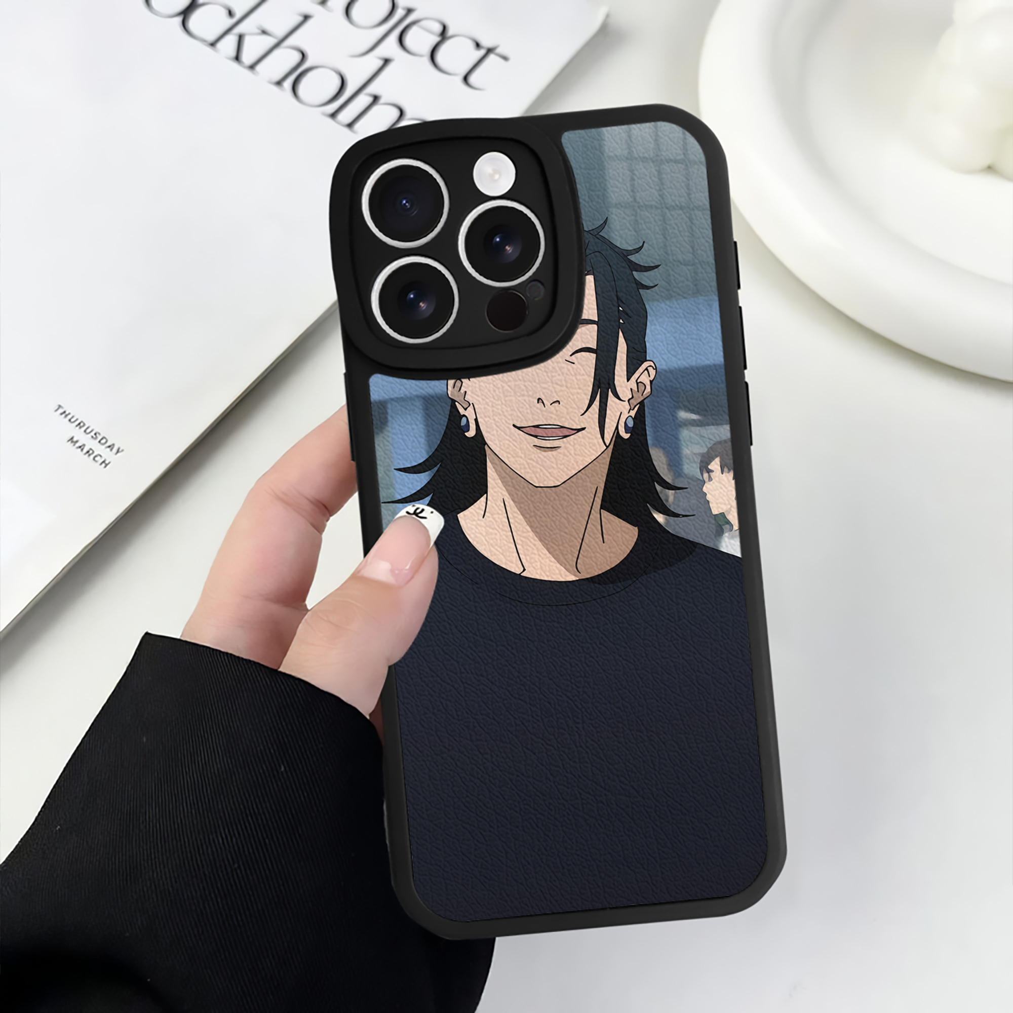 （画像用） SPY×FAMILY间谍家家酒 【iPhone 16シリーズ対応】シリコンスマホケース（レザー調） 材質：シリコン